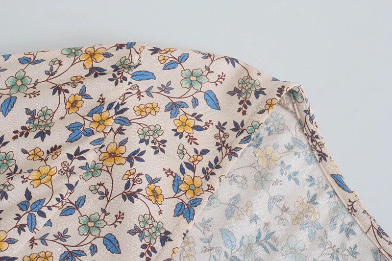 Blue Belle Boho Floral Print Maxi Dress